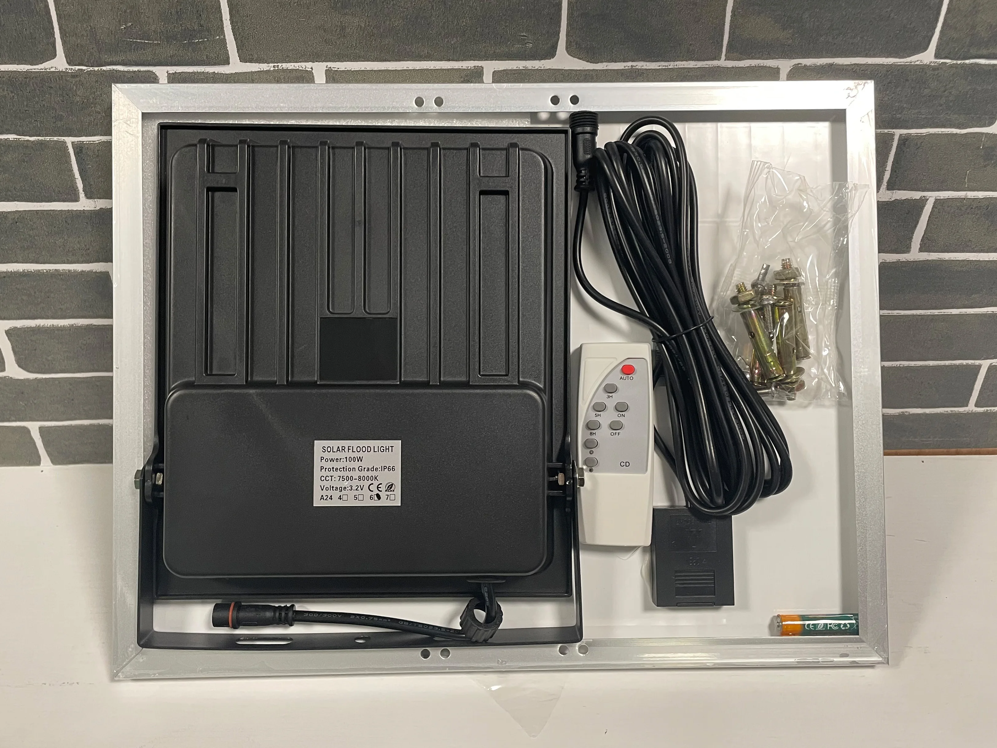 Best Price 30W 60W 100W 200W Solar Powered Flood Lights For Wholesale Garden Yard Security Lighting  ABS Solar Flood Lamp