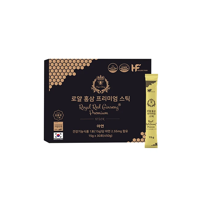 (healing farm)-royal red ginseng premium stick with honey healthy food health care products vitality premium red ginseng KOTRA