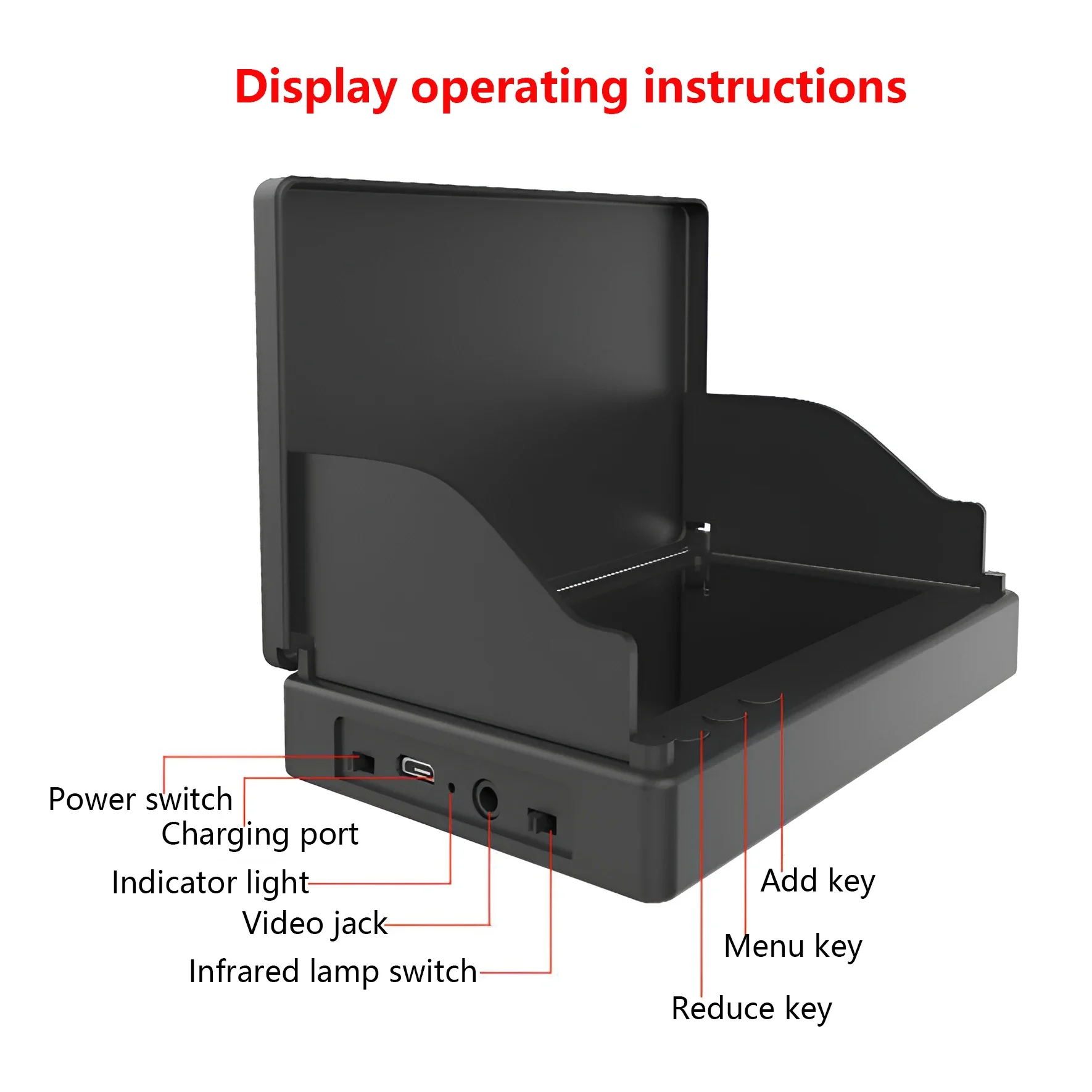 Winter Fish Fidner Underwater Fishing Camera 4.3 Inch IP68 Waterproof 15M 30M 50M For Ice/Sea/River Fishing
