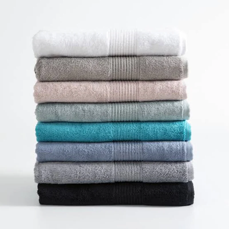 High Quality Customized Logo Printed Bath Towel Quick Dry Recycled Cotton Large Terry Model for Hotel Use Sports Pattern