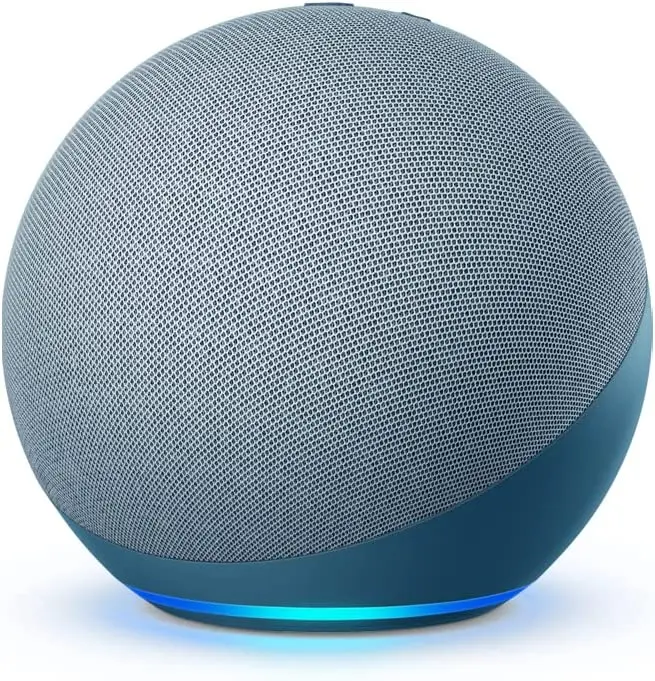 HOT Echo (4th Gen) Speaker | Spherical design with rich sound, smart home hub, and Alexa | Twilight Blue
