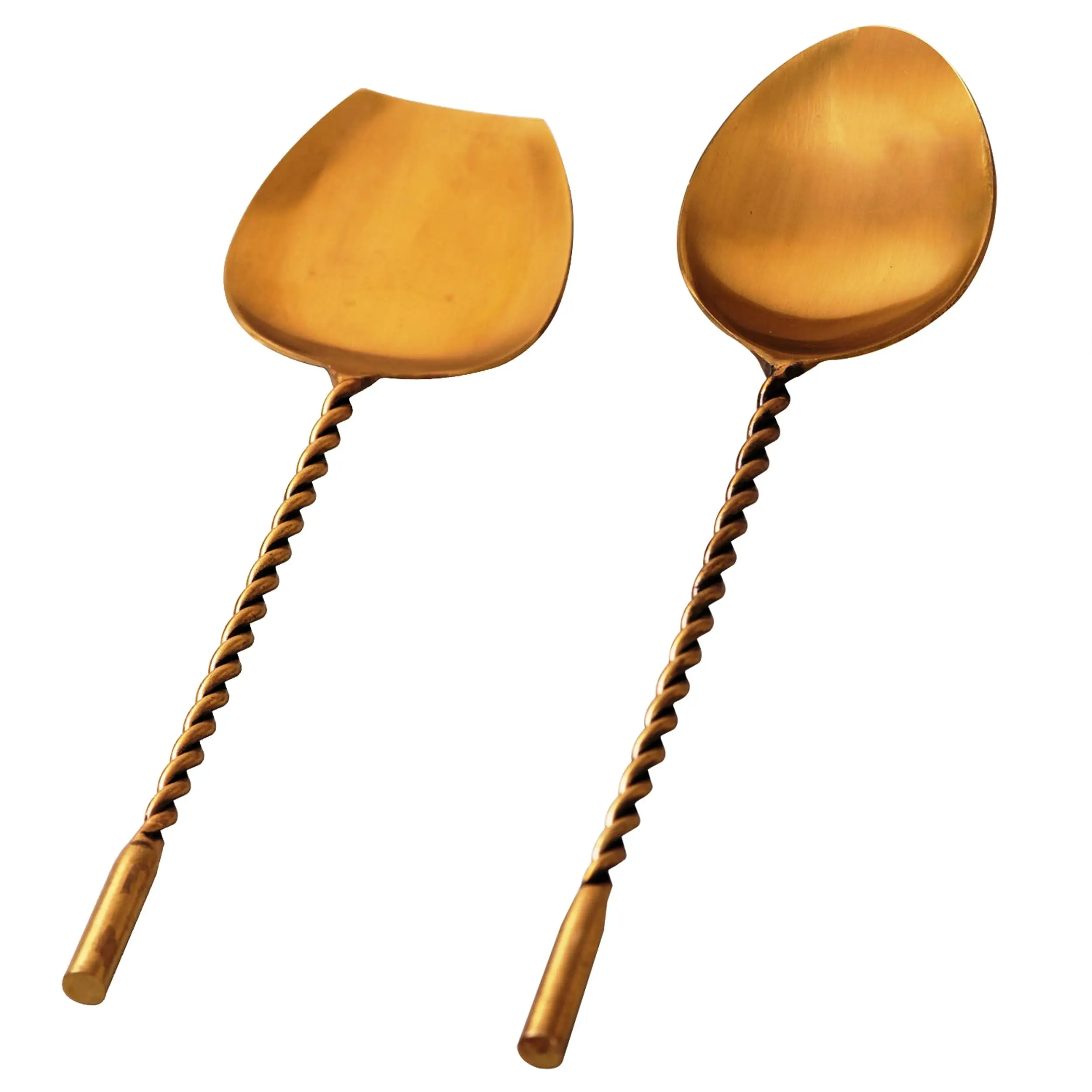 113 Customized Size & Color Resin Wooden Metallic Salad Servers 2 Piece Set High Quality Handmade Products Made In India