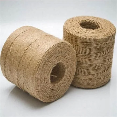 Natural Fiber Rope 3-Strands Twisted Eco-Friendly Sisal Packing Rope Flame Retardant Woven Concrete Spinning Use Raw Pattern