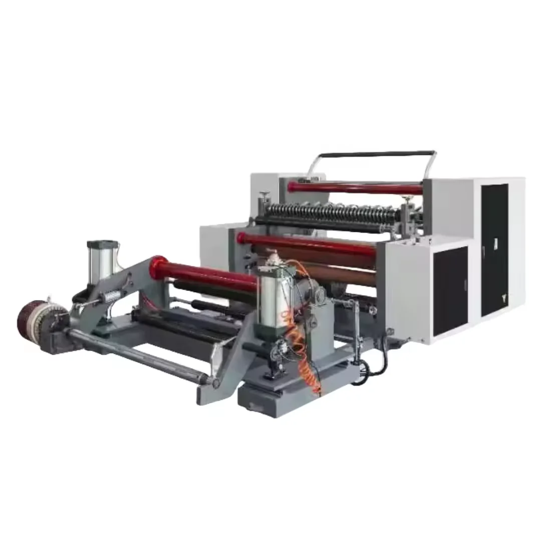 Automatic Plastic Film Slitting and Rewinding Machine