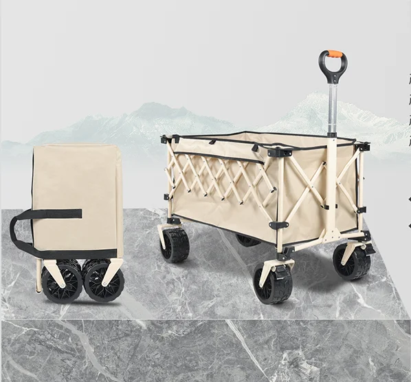 Складная УНИВЕРСАЛЬНАЯ ТЕЛЕЖКА складная тележка новая 2023 пляжная с настольной тележкой