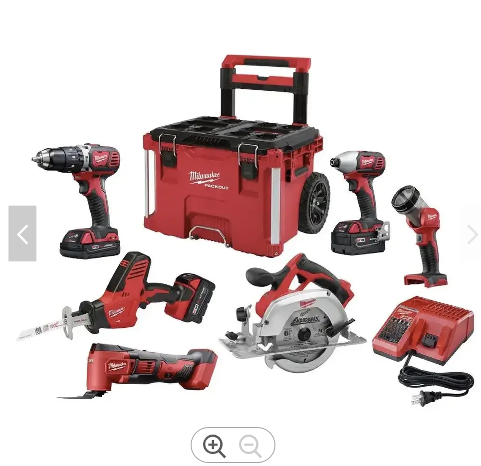 ORDER Best Newly Milwaukees 2695-15 M-18 Combo 15-Pieces tool Kit & Power Tools / Cordless Drill