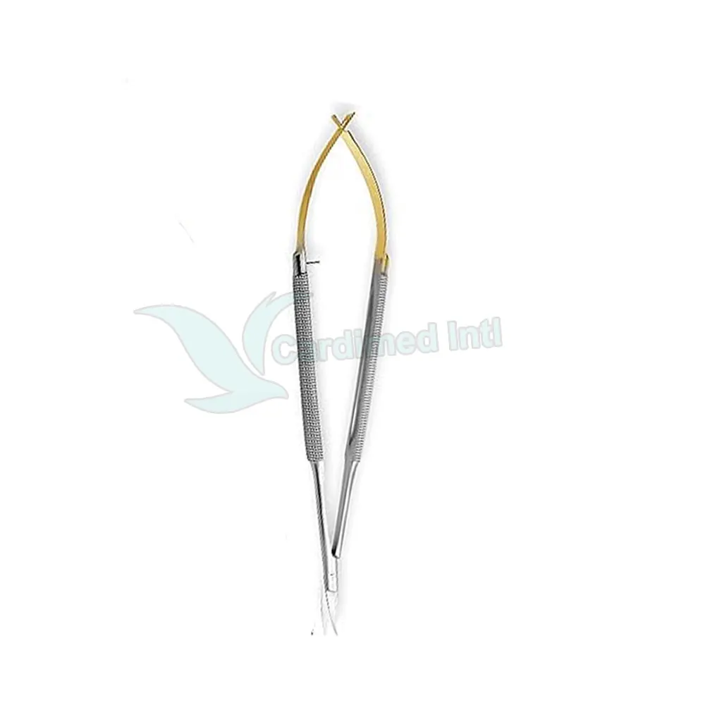 Pakistan Made Micro Needle Holders With Catch Stainless Steel Vascular Needle Holder Surgical Instruments