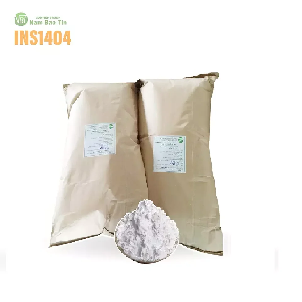 Cassava Root Ingredients White Oxidized INS1404 Various Weight Vietnam Purely Modified Tapioca Starch Powder In Bag Packaging