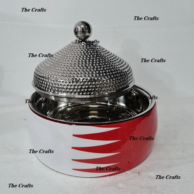 Ramadan Special Wooden Hot Pot With Steel Lid Customized Size And Shape Kitchen Tableware Casserole Hot Pot