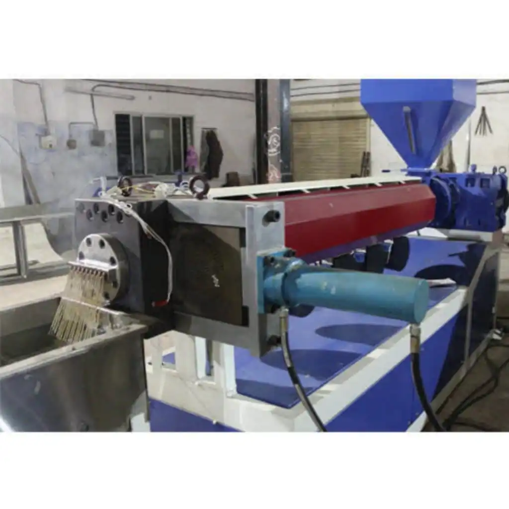 Premium Quality 100-500kg/h Output Pvc Lldpe pp Pe Plastic Granulator Machine Extruder