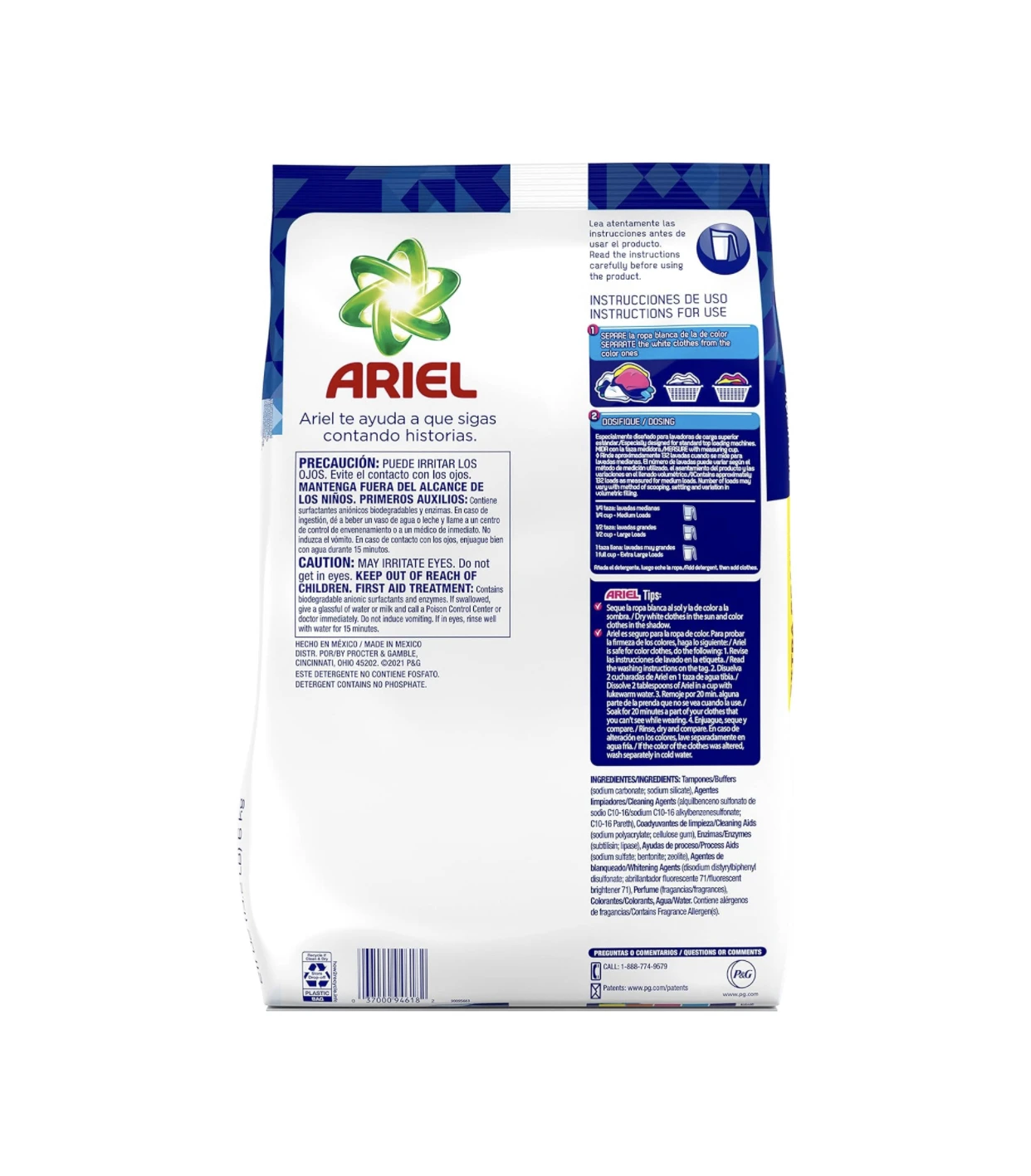 Bulk Sales online Ariel Powder Laundry Detergent,High Efficiency Original Scent, 211 ounces 132 Loads,13.19 Pound 6kg(Pack of 1)