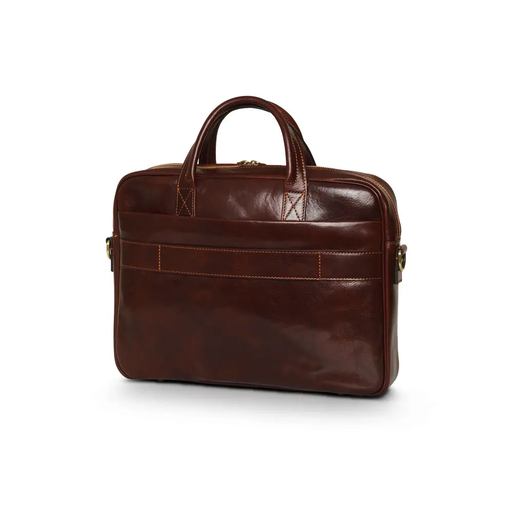 High quality Leather Briefcase For Men Handcrafted Leather Laptop Bag For Men/Custom design leather laptop bag