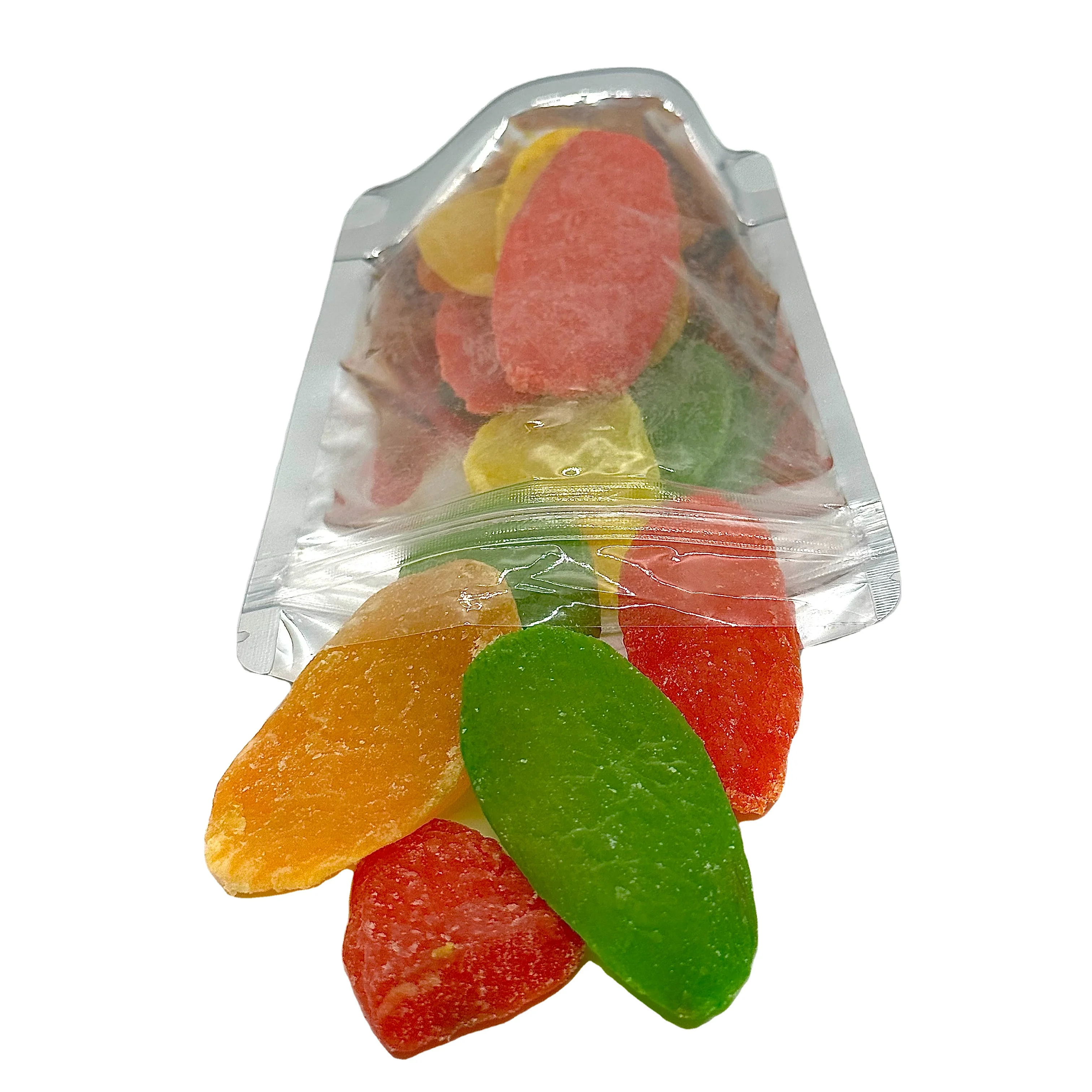 Dehydrated fruits Dried mixed fruits with colorful products flavor healthy snack drying fruit form Thailand