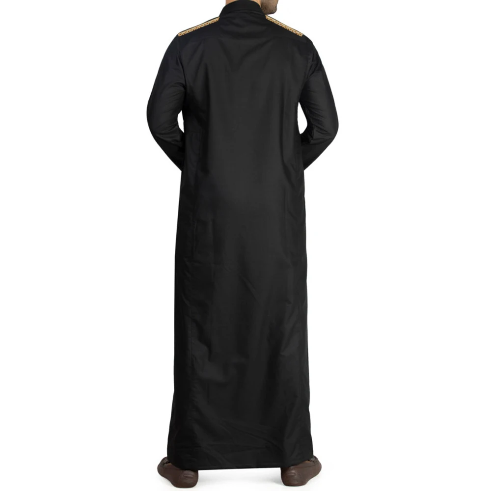 2022 Qamis Daffah Muslim Dresses Thobes Islamic Jubbah High Quality Caftanes Wholesale Abayas Clothing