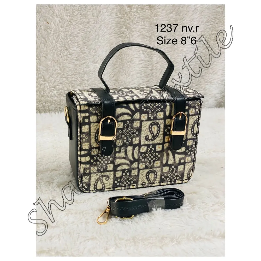 New Arrival Cotton Prints Fabric Designer Women Purses Ladies Sling Bag Light Weight Sale From Indian Manufacturer Wholesaler