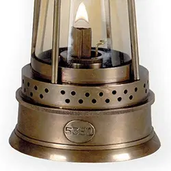 Antique Brass Lantern Miner Lamp Oil Lantern Stylish Decorative Brass Lantern Light Lamp Vintage Lamp for Home Decor  Showpiece