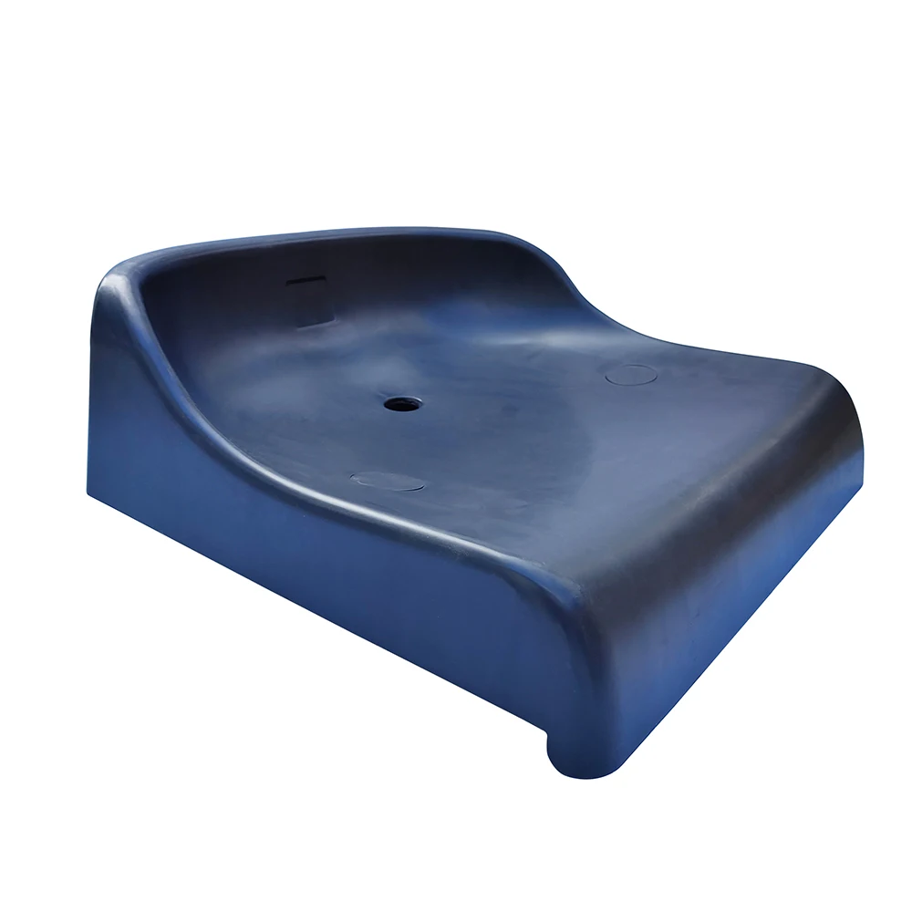 Fixed plastic bucket  seat outdoor stadium seat with low back