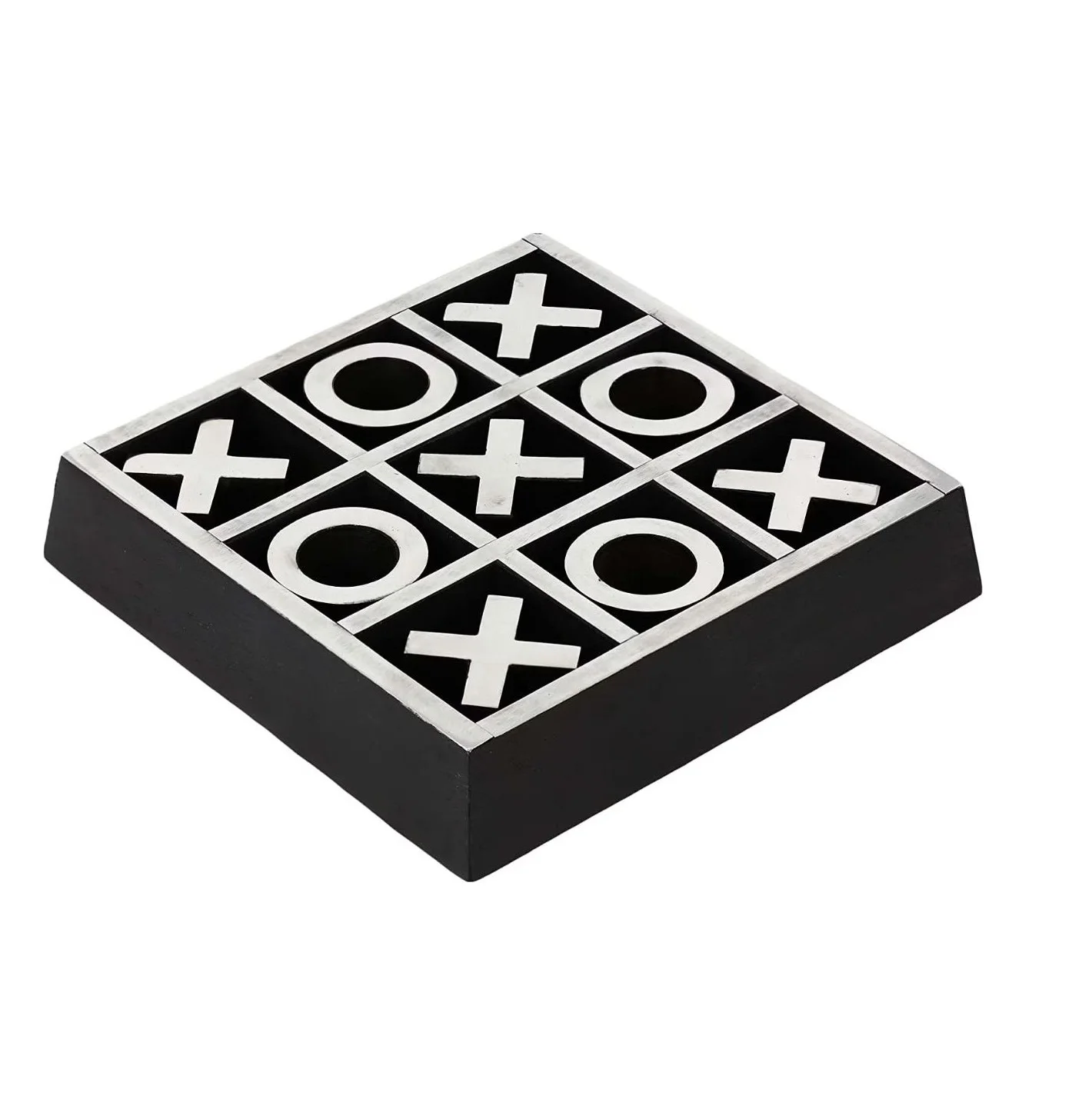 Деревянная настольная игра Tac Toe сделанная в Индии для профессиональных детей всей семьи домашняя посуда идеально подходит подарков на день рождения