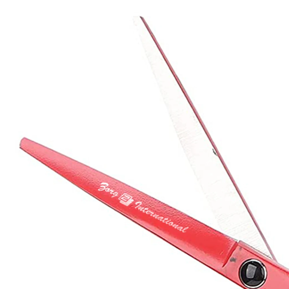 Hair Scissor Sand/black/purple/barber Pool Professional Stainless Steel Finish with Customized Barber Hair Cutting Scissors