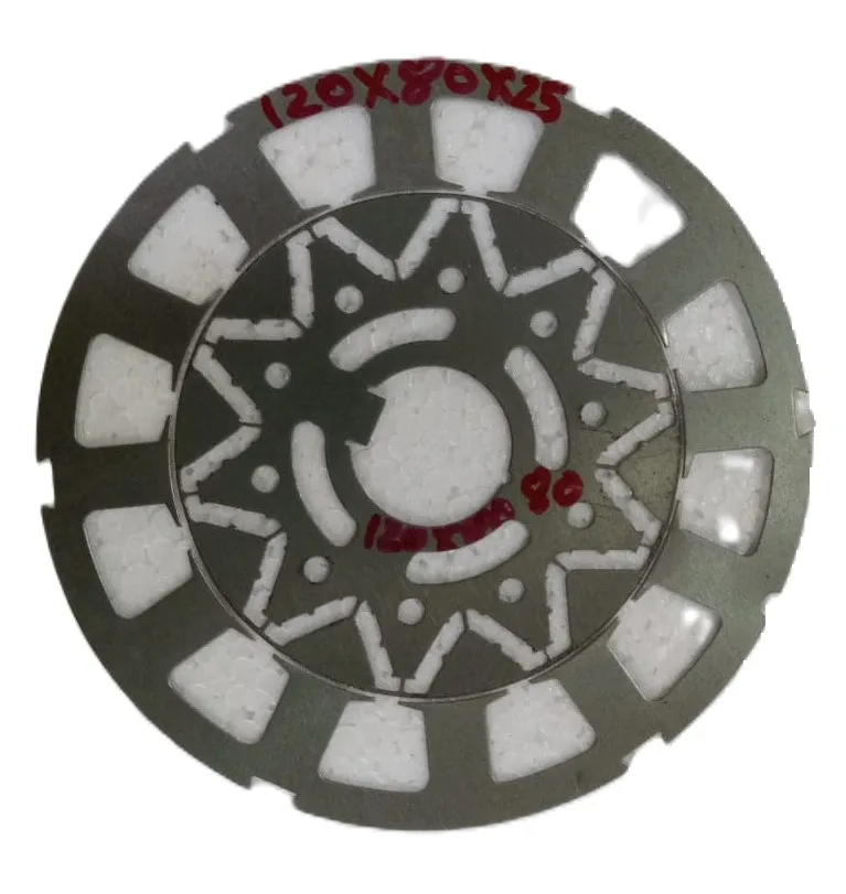 Motor Shell Zinc Plating Sheet Metal Stamping Motor Parts