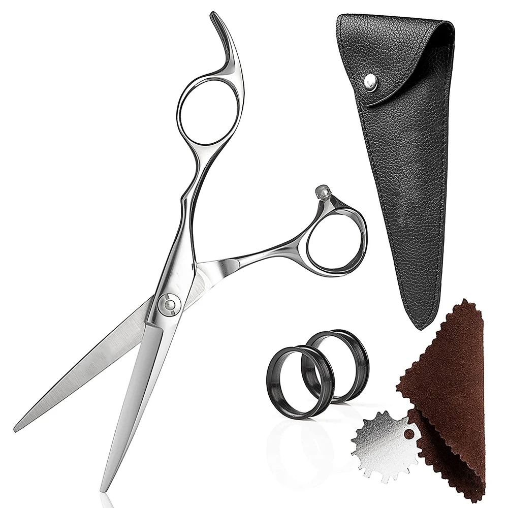 Hot Sale Hairdressing Shears Sharp Razor Edge Blades Barber Scissors 6.5 Inches Wholesale Hairdressing Shears With Leather Case