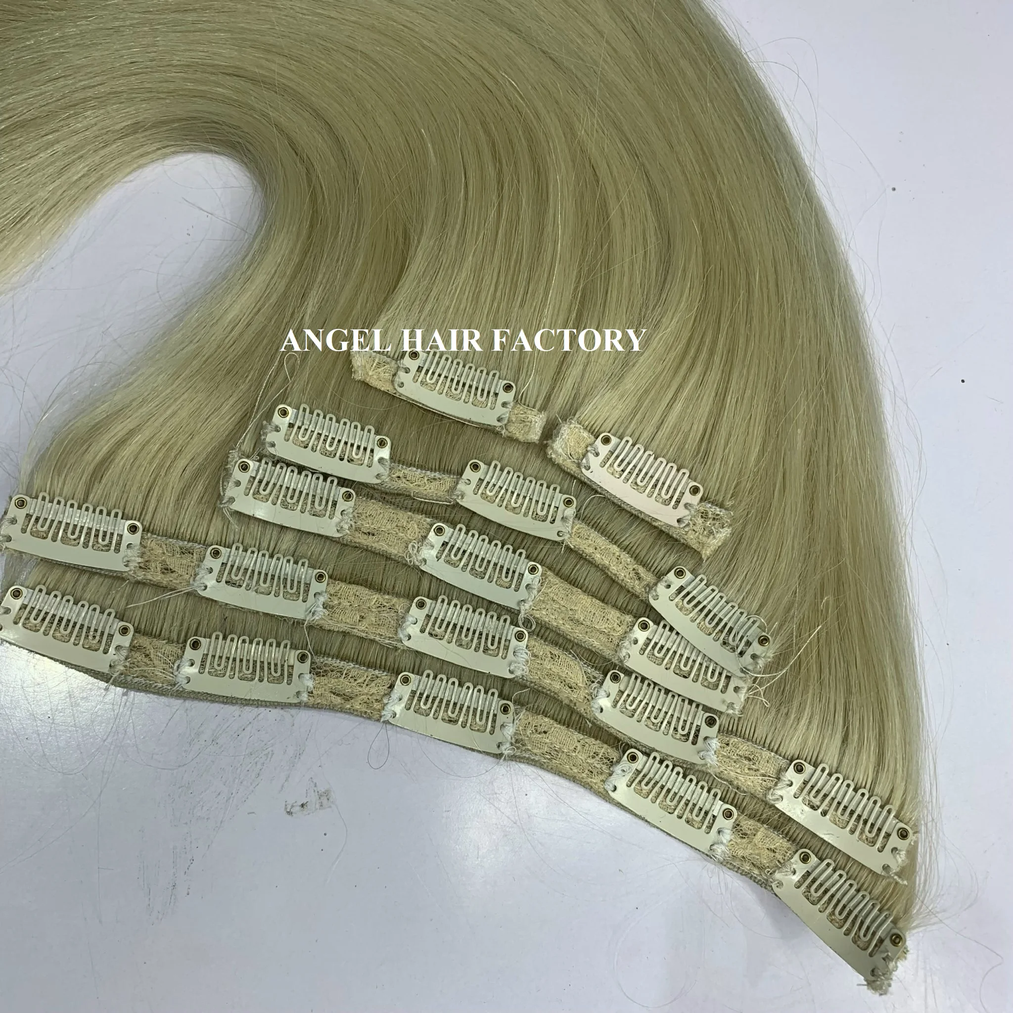 Clip in Clip in Hair extensions 100% Virgin Hair Vietnamese Human Hair Full colors and Length