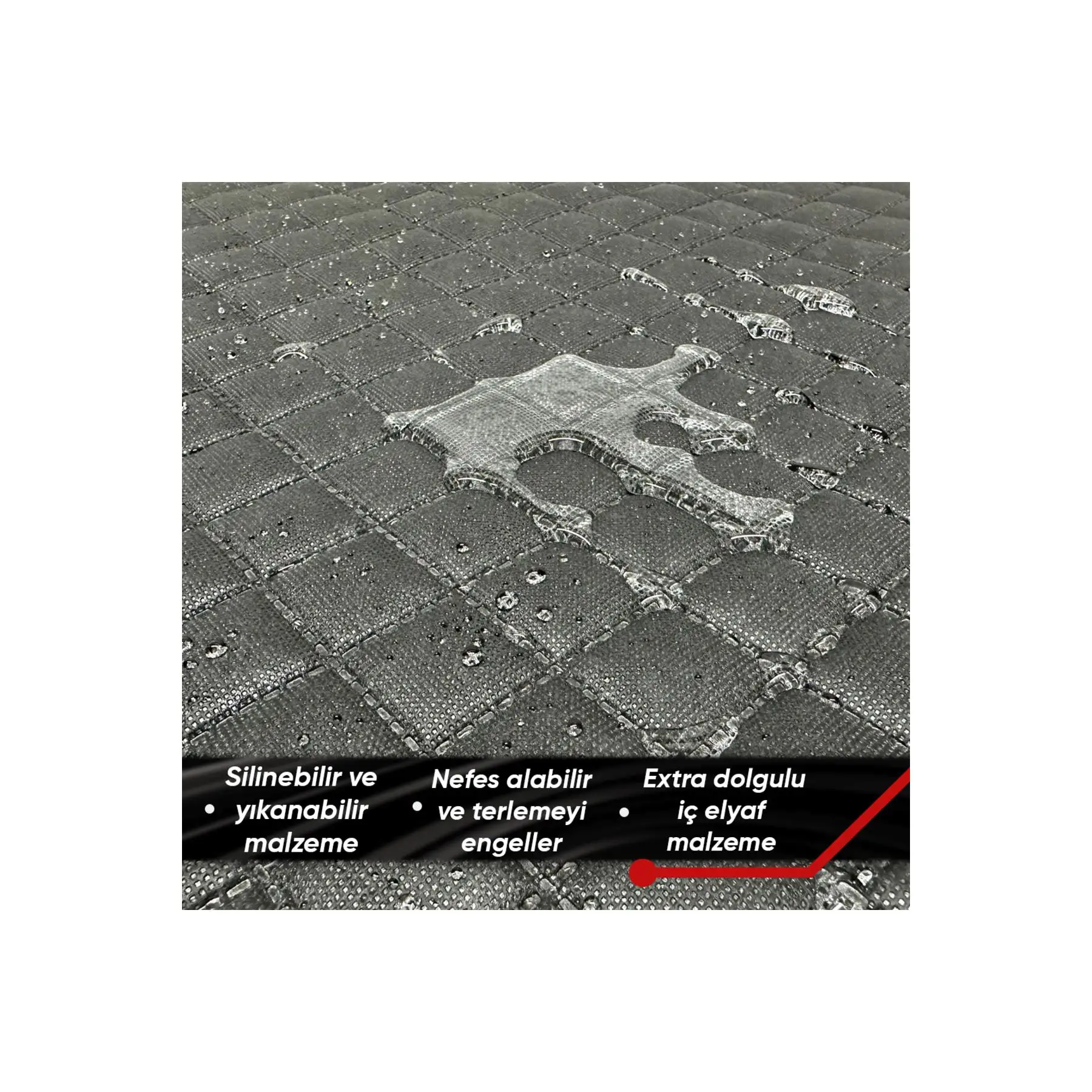 Kia CERATO 1 SEDAN (2004-2006) Car Seat Cover Car Cushion Set Black Service Cover