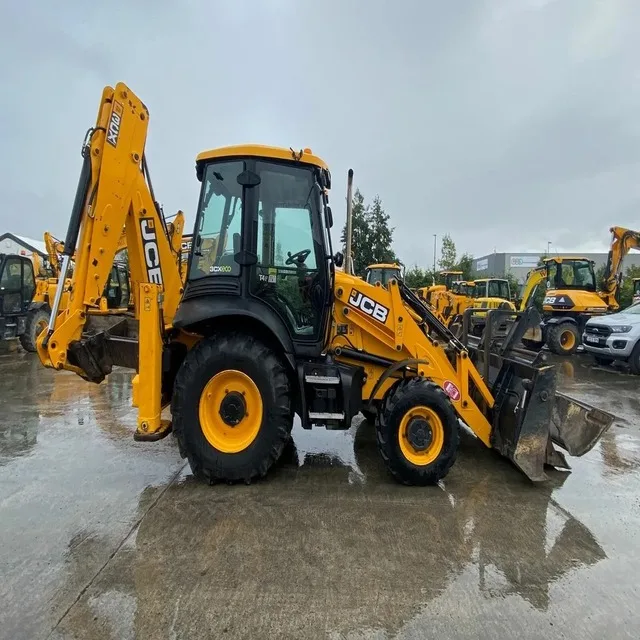 Экскаватор-погрузчик б/у JCB 3CX мини-погрузчик хорошее состояние землеройный погрузчик 4x4 экскаватор 4CX по низким ценам