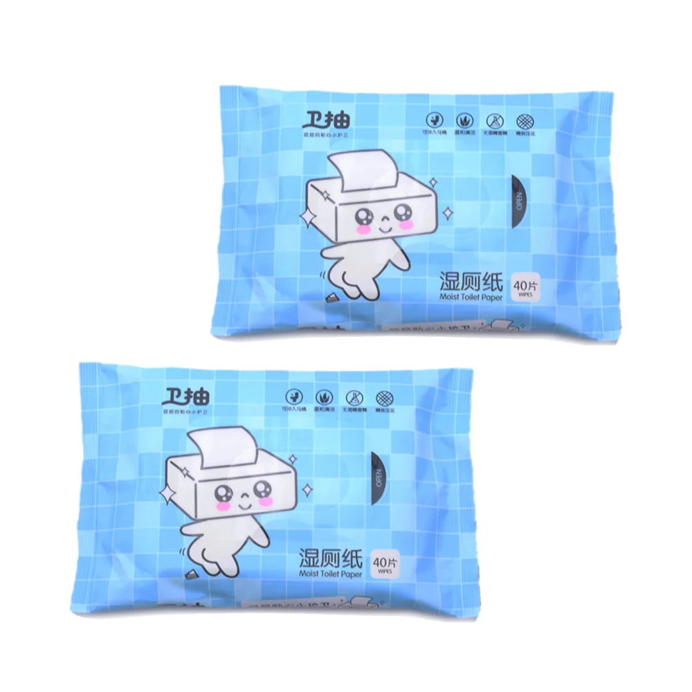 China manufacturer Disposable Oem Private Label Natural Toilet Wipes Pre Moistened Butt Cleaning Wipes Flushable Wet Wipes