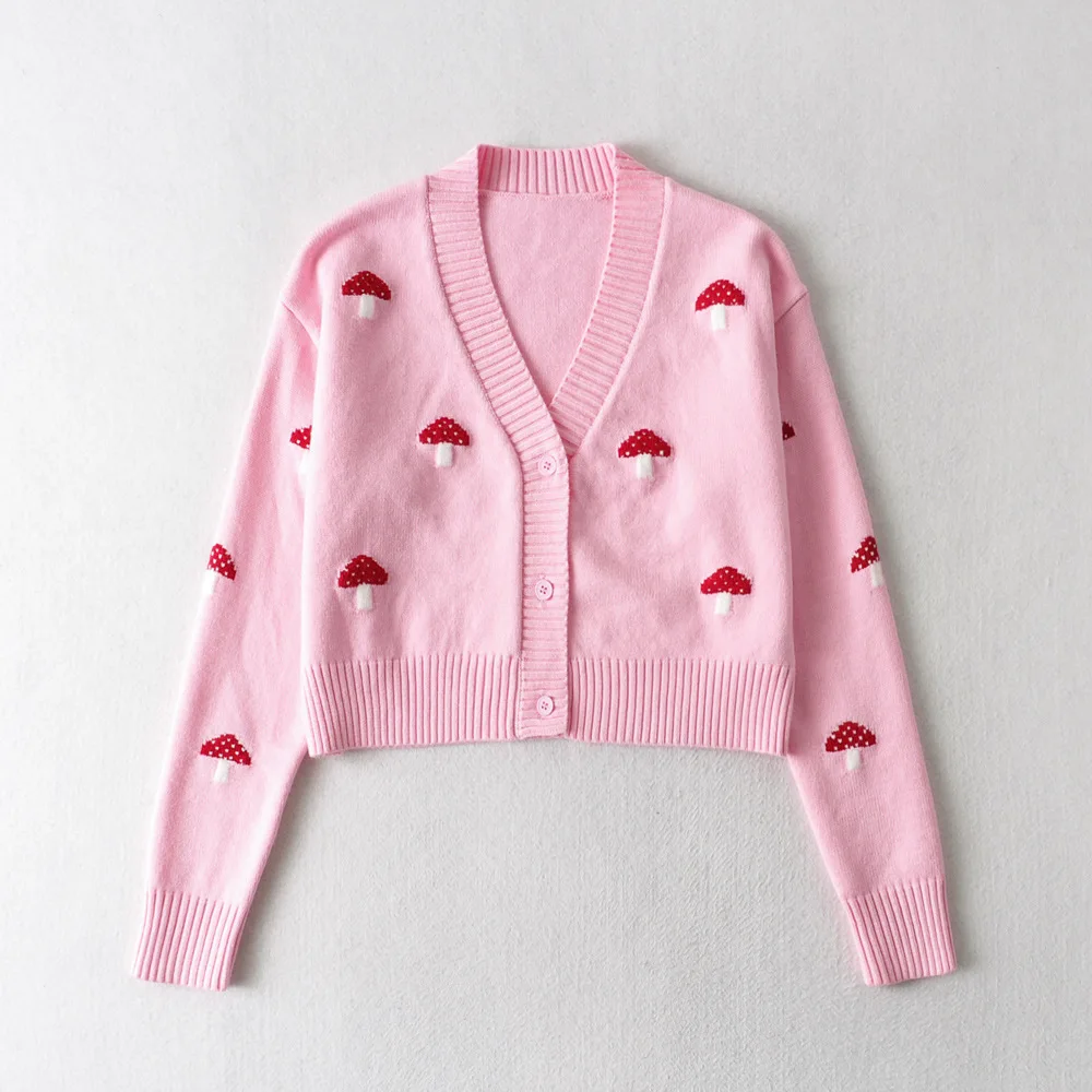 New style high quality customized women cardigan sweater knitted acrylic winter sweater