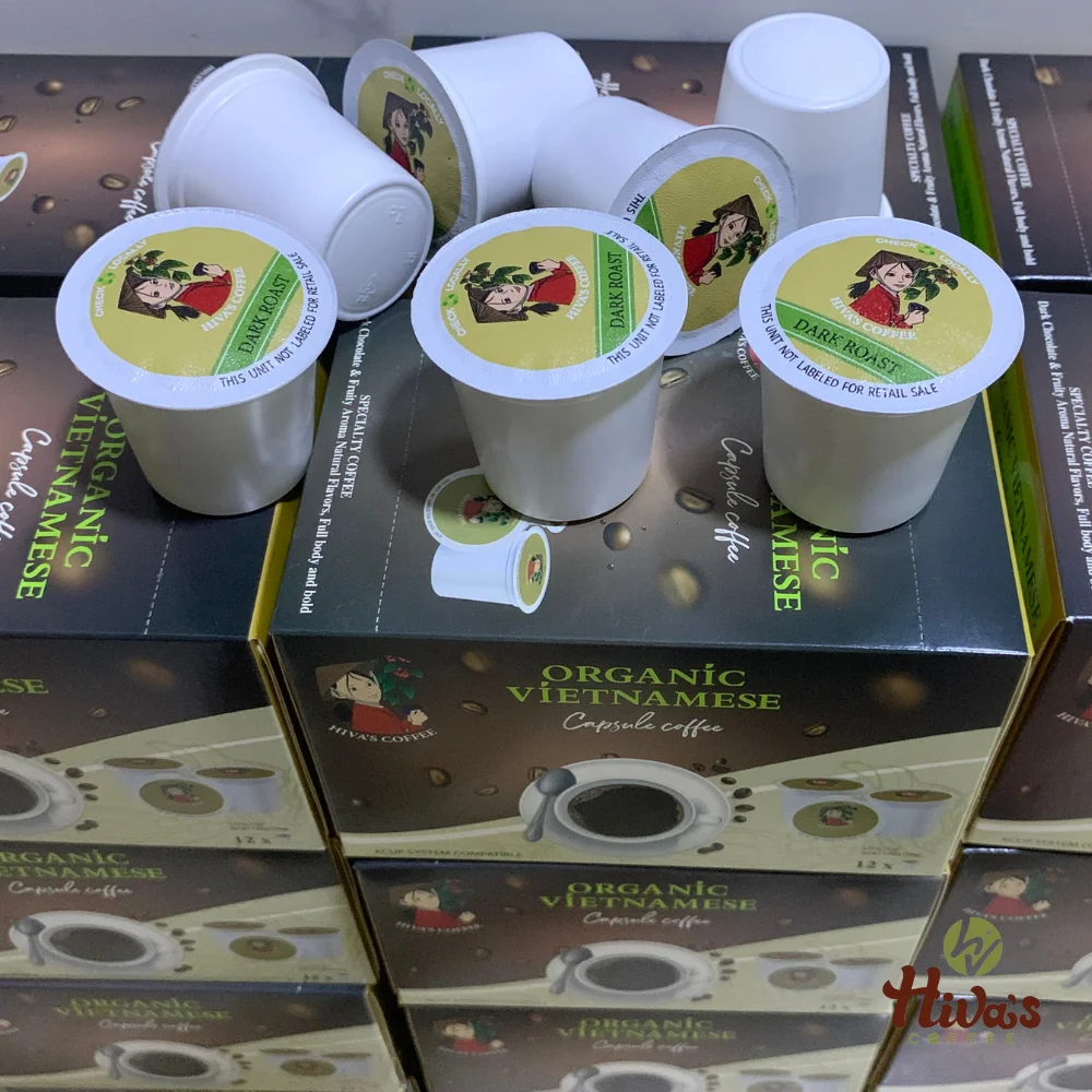 Viet Nam factory coffee Kcup Arabica Premium Coffee Pods Ground coffee 12gr Mellow Good price Private label Ready to export