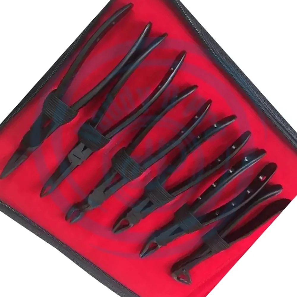 DADDY D PRO  black titanium coated Dental Forceps Extraction Dental Instruments Adult and Child Tooth Extraction Forceps CE ISO