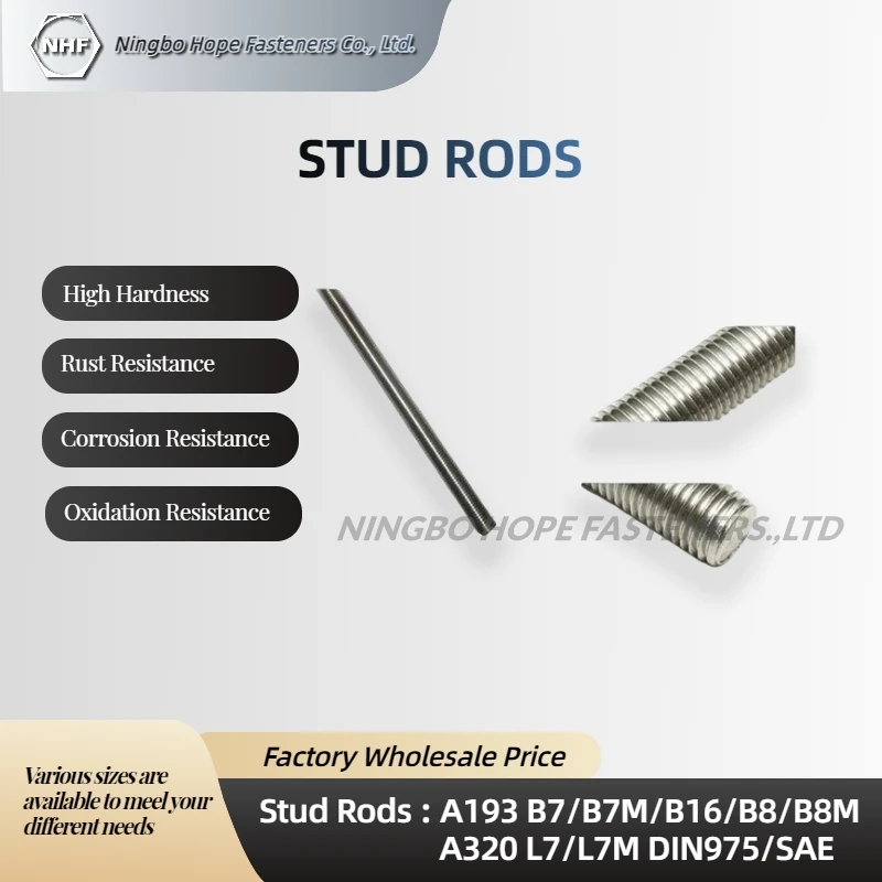 DIN 975 DIN 976 Ss 304 316 Stainless Steel Full Threaded Rod