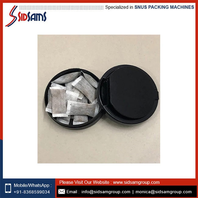 High Quality High Grade Stainless Steel Material Use Custom Design Snus Cans At Wholesale Price