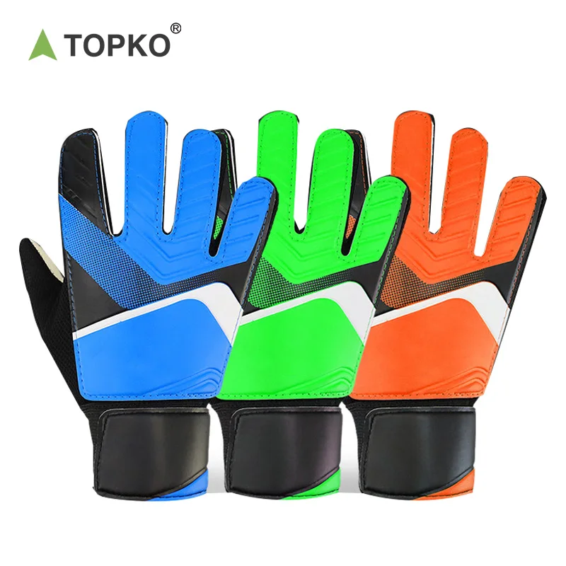 TOPKO High Quality Goalkeeper Gloves Outdoor Sport Fitness for Men Women Children Football Soccer Goalkeeper Gloves