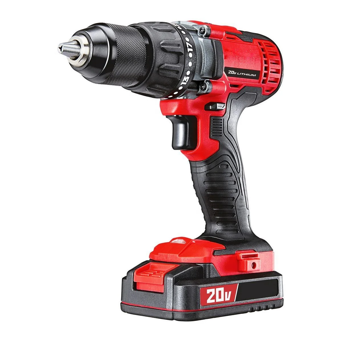 20V Li-ion portable electric battery power cordless brushless screw impact driver drill
