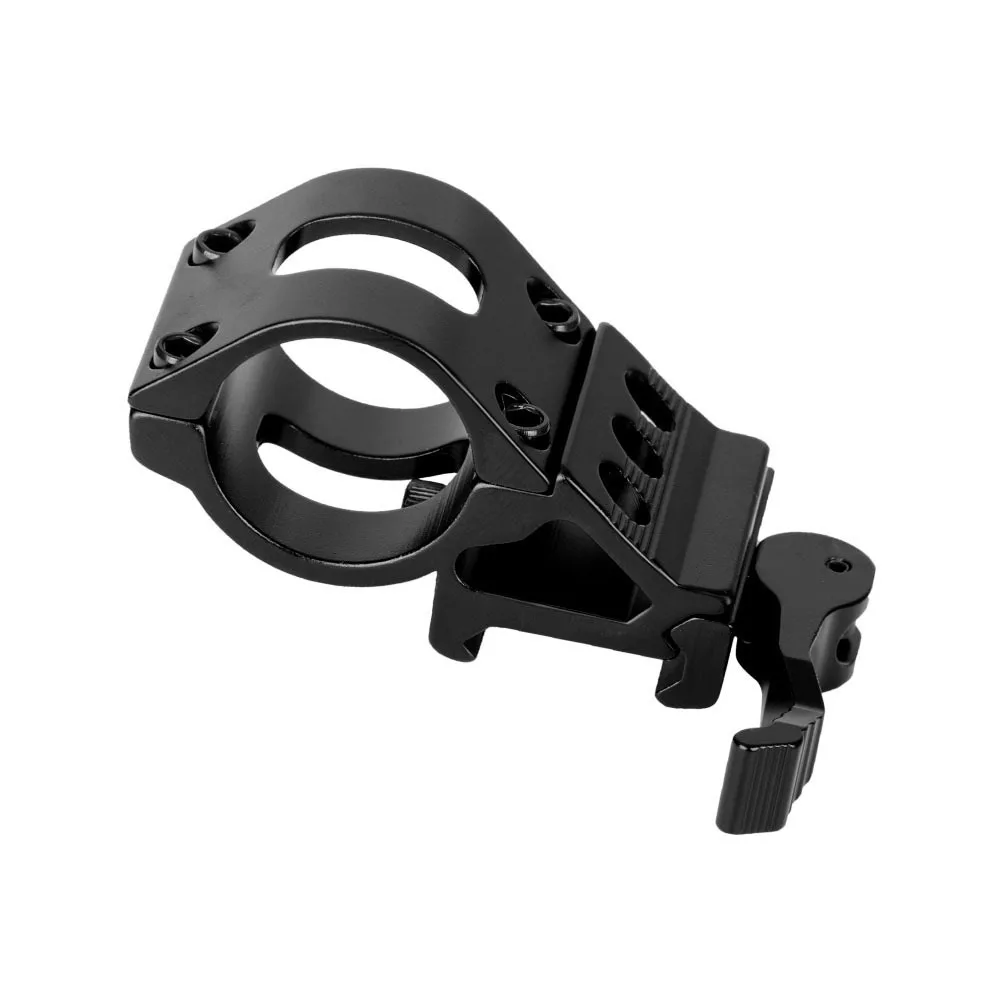 25.4mm Scope Mounting Hunting Optic Sight Accessories Offset Ring Flashlight Mount Bracket Aluminum