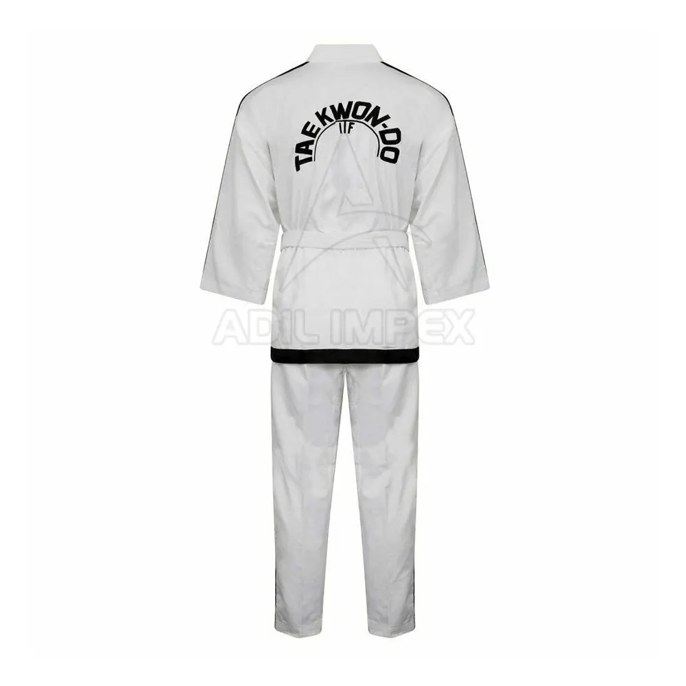 Professional White Color ITF Taekwondo Uniform Unisex Best Sale Fighting ITF Taekwondo Suit