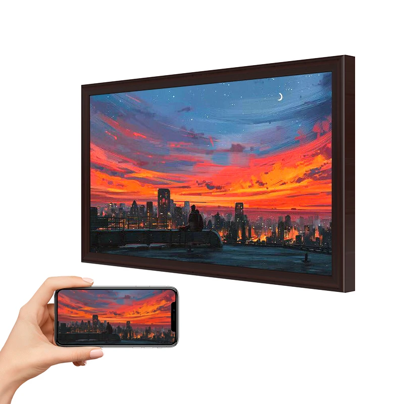 Digital Art Screen Smart Electronic Picture Nft Display Decorative large Digital Photo Frame 22 Inch For Gallery