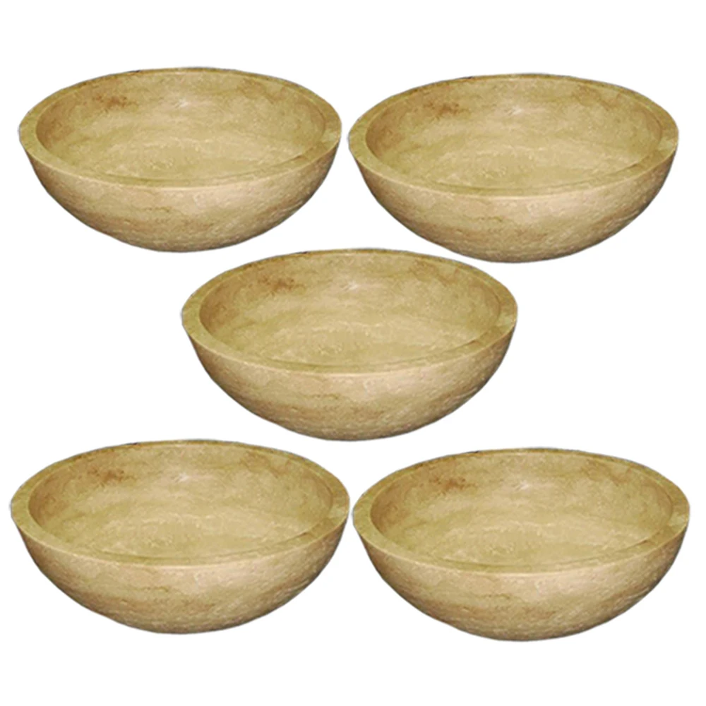 Best Selling Modern Design Natural Stone Marble Travertine Basin Sink Washbasin for Bathroom & Kitchen Countertops