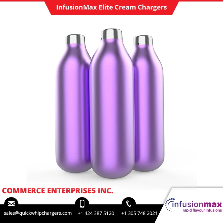 World Wide Exporter of Genuine Quality InfusionMax Elite Whipped Cream Charger at Best Competitive Price