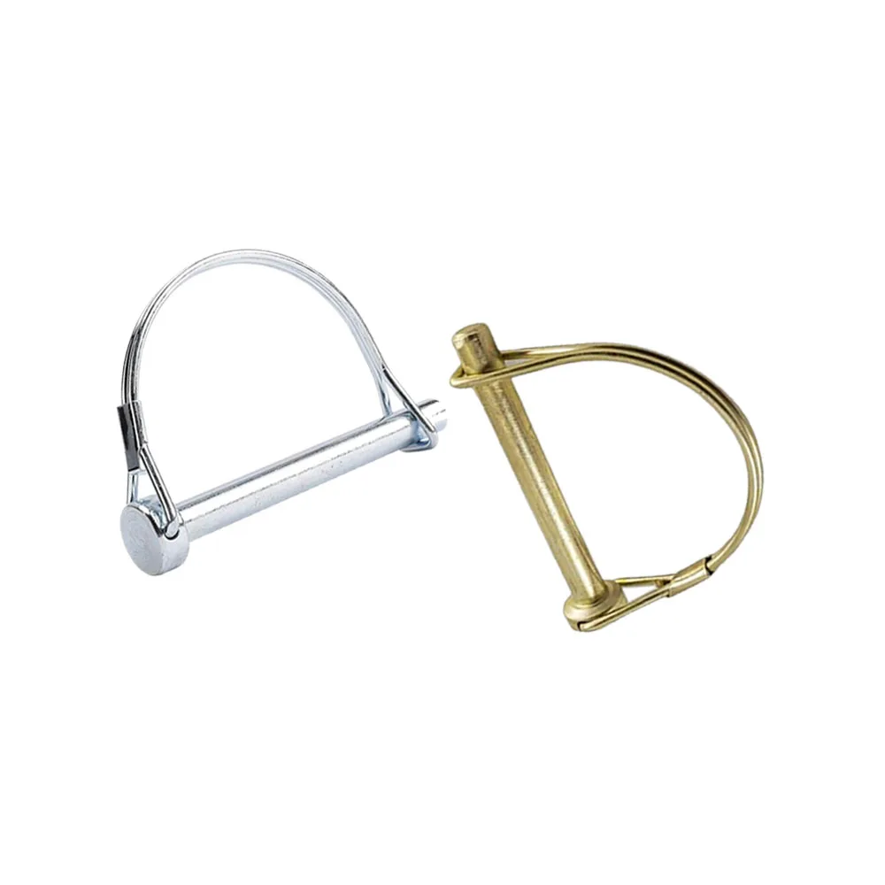 Shaft Locking PTO Pins With Proper Silver And Golden Zinc Plated Finishing For Agricultural Machinery Parts