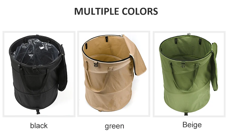 Large Capacity Garden Bags Heavy Duty Yard Weeds Grass Container Light Trash Garbage Waste Leaf Storage Bag