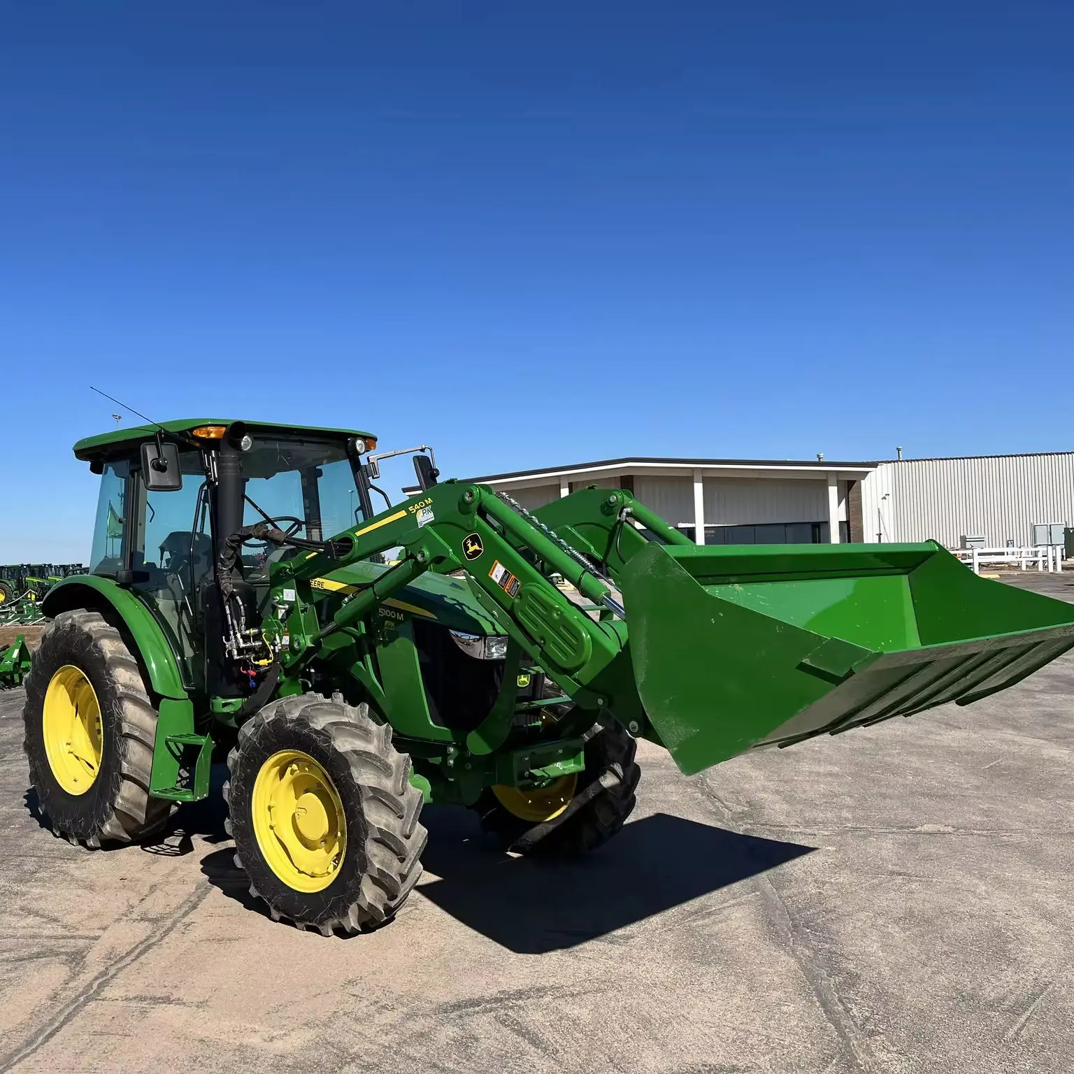 Original Farming Tractor Fairly Used Johnn Deeere 5100M Farm With Front Loader 543R 4x4 Tractor In Stock Now