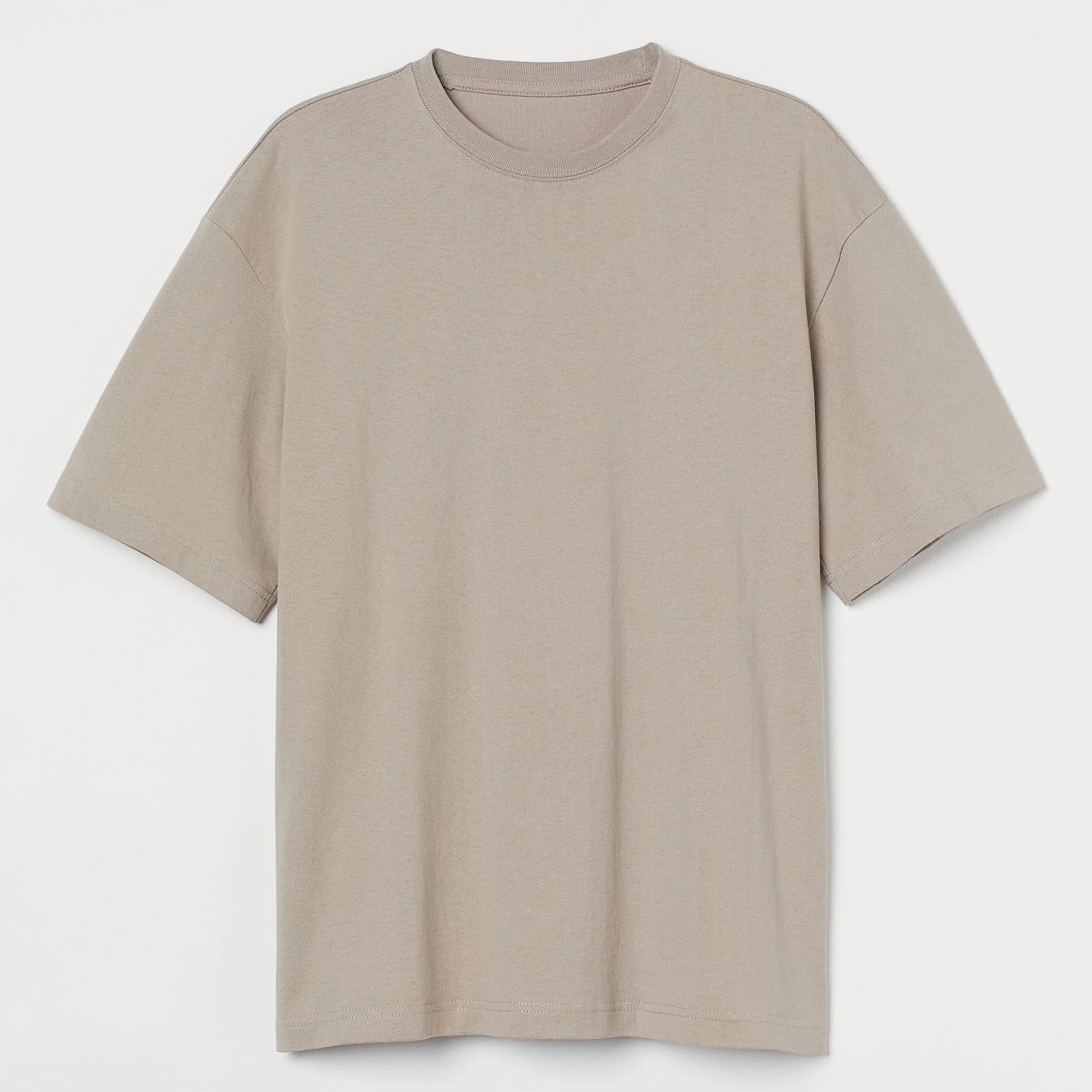 Trending high quality Mock Neck boxy t shirt Character box Heavy Weight 300 Gsm Cotton seamless sleeves boxy fit t shirt