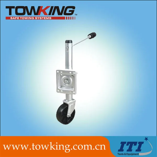 Boat RV Swing Away Camper Wheel Bolt On 1000 lbs Trailer Side Swivel