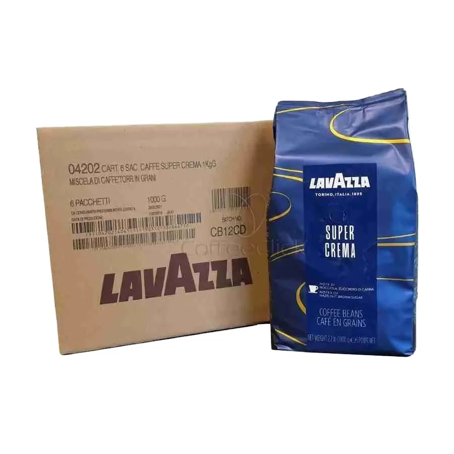 Lavazza Crema e Aroma Coffee Beans Italian Taste QUALITA EXTRA BAR Wholesale