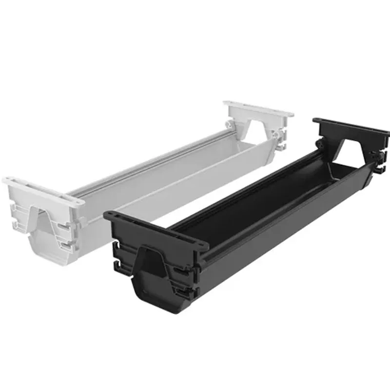 JOYE Under Desk Cable Management Tray Steel Desk Cable Management Tray with Wire Organizer and Desk Cord Organizer