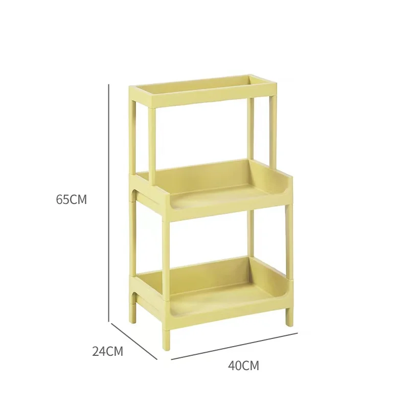 High Quality Hot Sale Wholesale New Modern Design Color Changeable Three Tiers Storage Rack