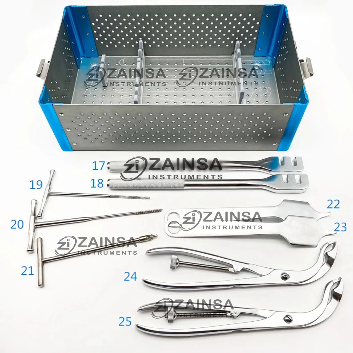 Orthopedic instruments set Femoral Tibia Bone Nail Large Fragment instrument set ISO & CE Mark Certified Approved